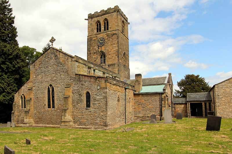 church building on sunny day