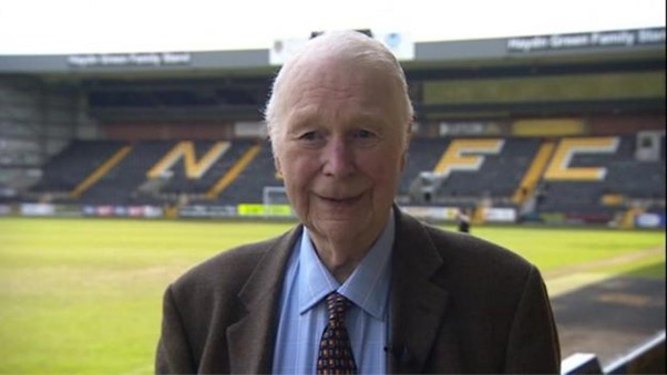 Colin Slater portrait at Notts County